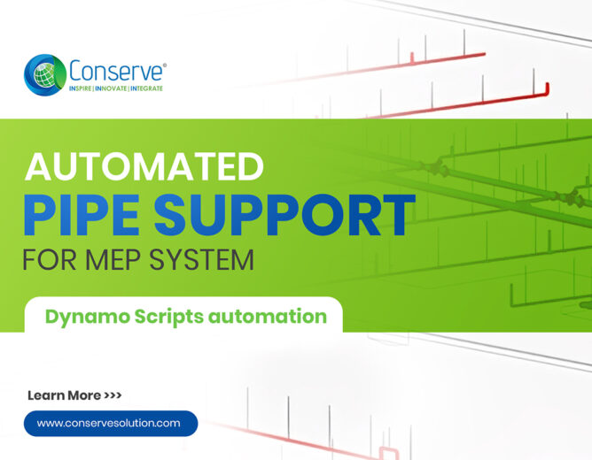 Automated Pipe support for MEP System