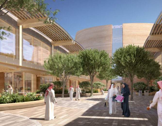 Commercial building project in KSA