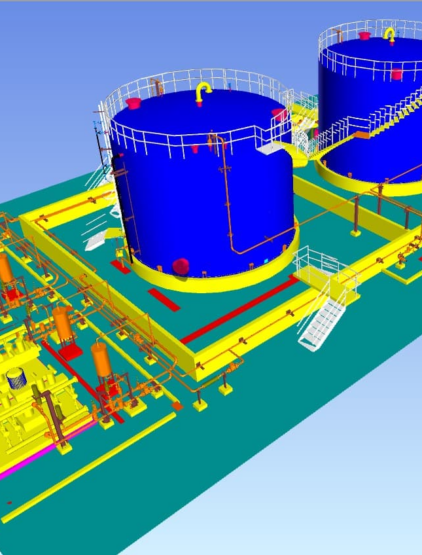 Tank Yard Extension project In USA