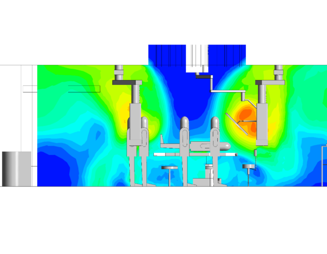 Hospital Cleanroom & Controlled Environment CFD Project In Oman