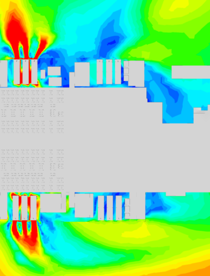 Data Centre External Flow Simulation Project In Qatar