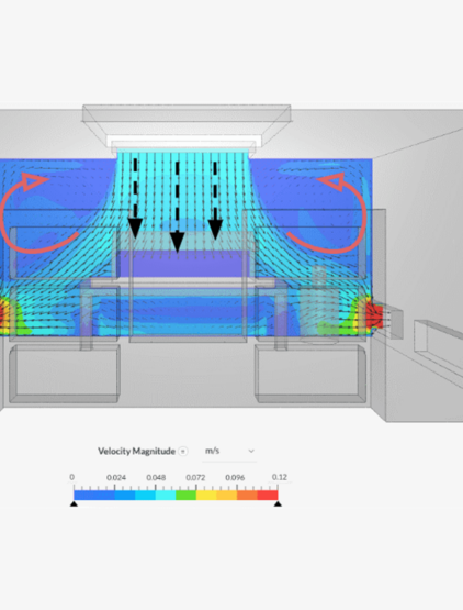 Hospital Cleanroom & Controlled Environment CFD Project In Oman
