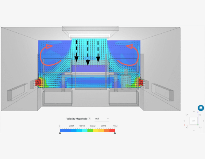 Hospital Cleanroom & Controlled Environment CFD Project In Oman