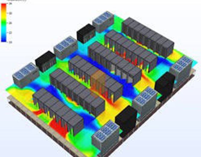 Integrated Data Center CFD Analysis Project In UAE