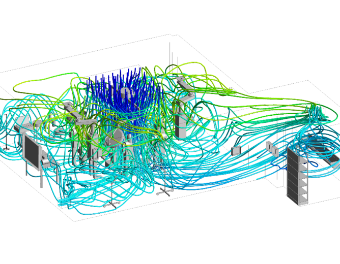 Healthcare Facility Specialized Room CFD Project In Oman