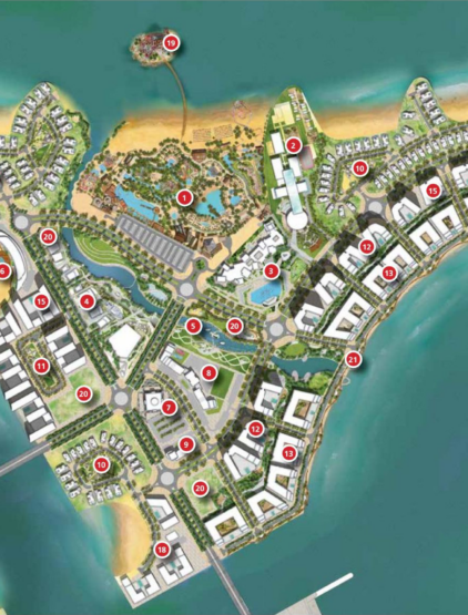 Island infrastructure project in Qatar