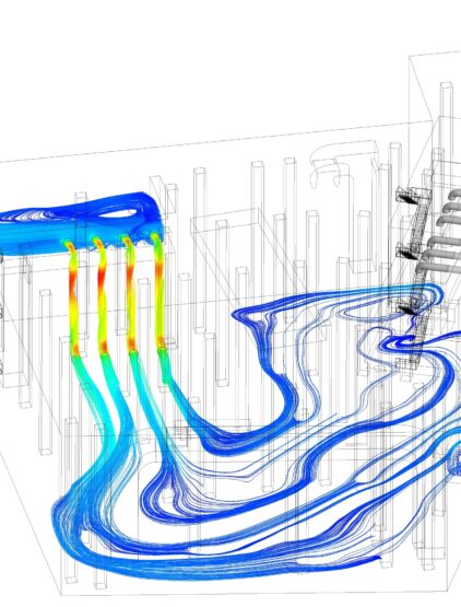 Urban Infrastructure Attenuation Tank CFD Project In Qatar