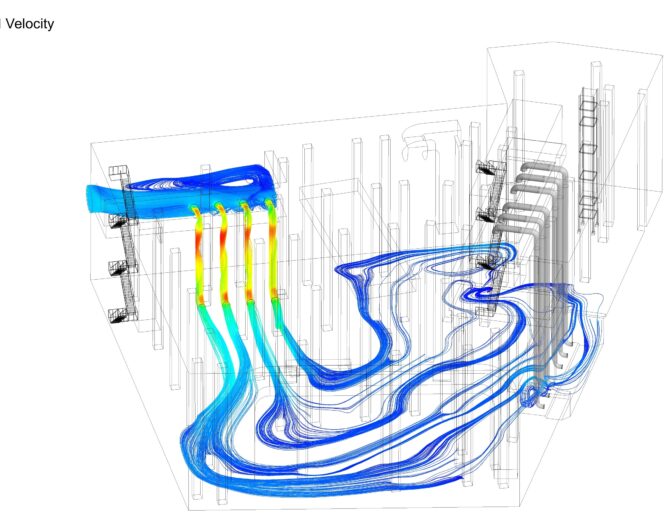 Urban Infrastructure Attenuation Tank CFD Project In Qatar