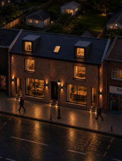 Conversion of Commercial Building into HMO Accommodation in Croydon – UK