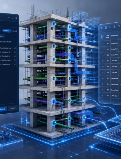 Builders Work Report Automation Plugin for UK BIM Projects